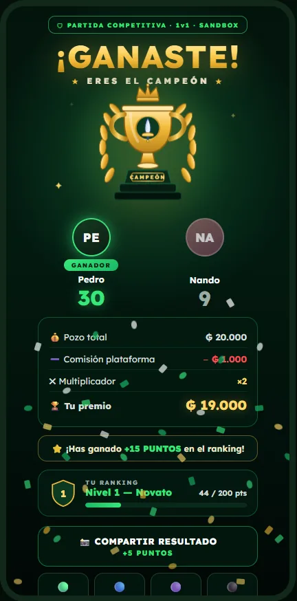 Liquidación y compensación — Truco Digital